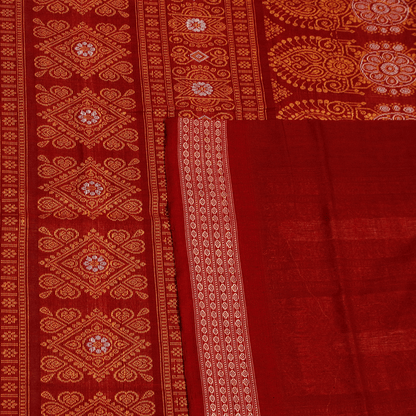 Handloom Bomkai Cotton Ikkat Saree Handloom Saree_Cotton Priyadarshini Handloom 