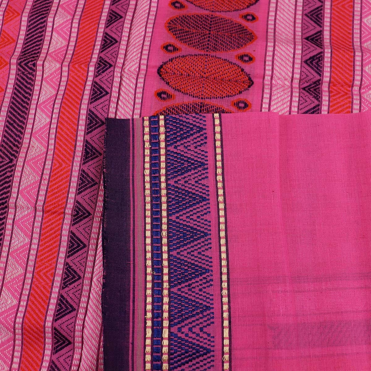Handloom Cotton Dongaria Saree Handloom Saree_Cotton Priyadarshini Handloom 