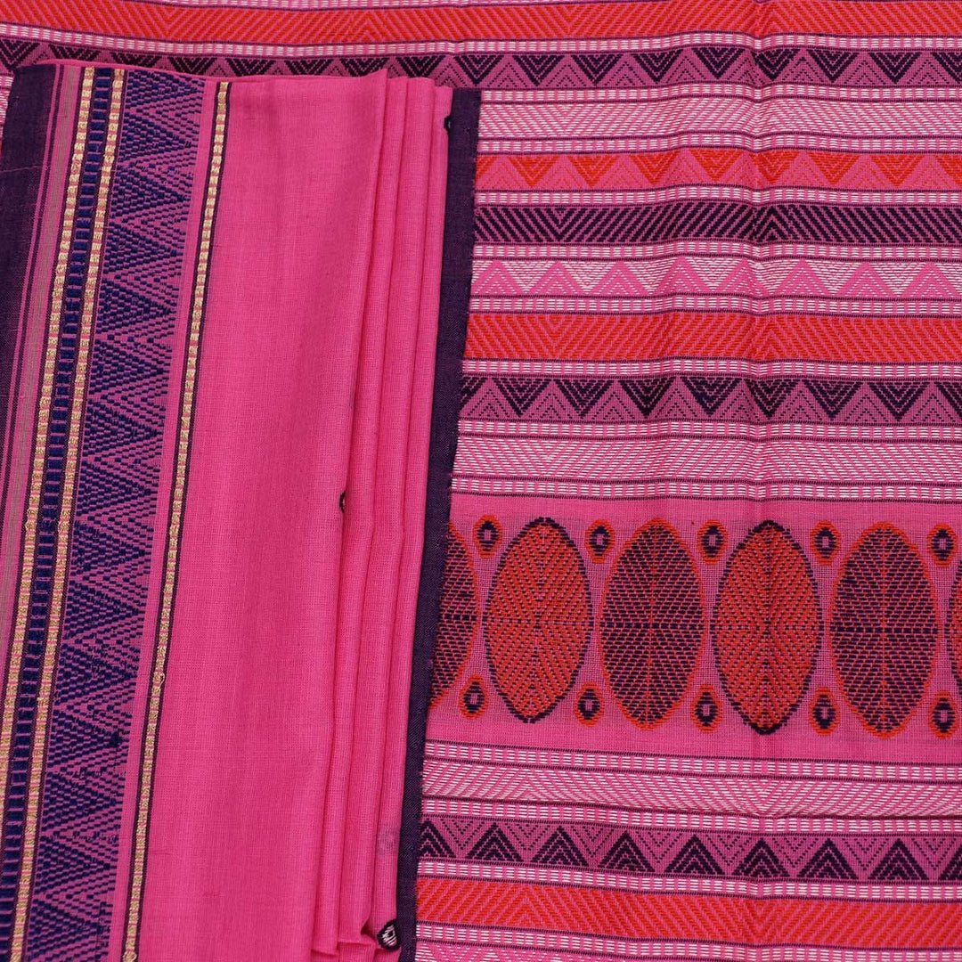 Handloom Cotton Dongaria Saree Handloom Saree_Cotton Priyadarshini Handloom 