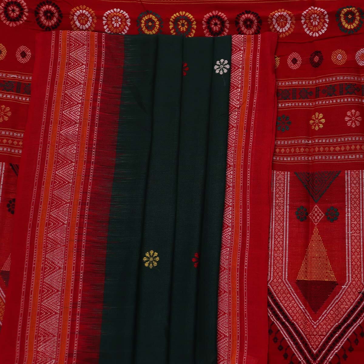 Handloom Dolabedi Cotton Ikat Saree Handloom Saree_Cotton Priyadarshini Handloom 