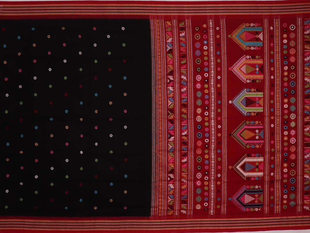 Handloom Dolabedi Cotton Ikat Saree Handloom Saree_Cotton Priyadarshini Handloom 