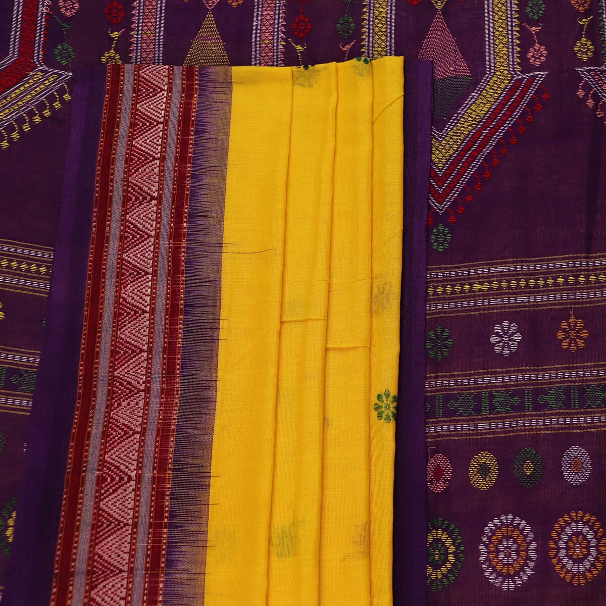 Handloom Dolabedi Cotton Ikat Saree Handloom Saree_Cotton Priyadarshini Handloom 