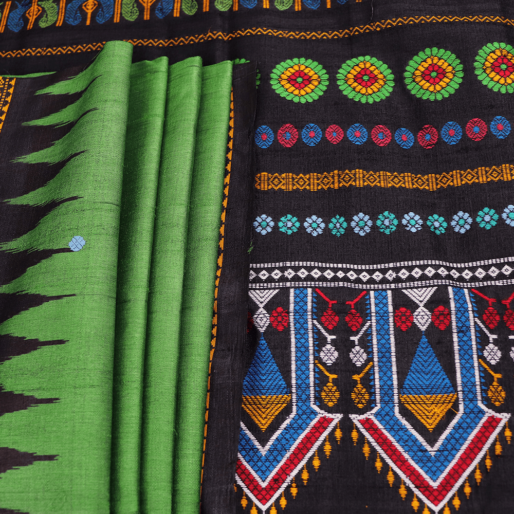 Handloom Dolabedi Tusser Saree Handloom Saree_Dolabedi Silk Priyadarshini Handloom 