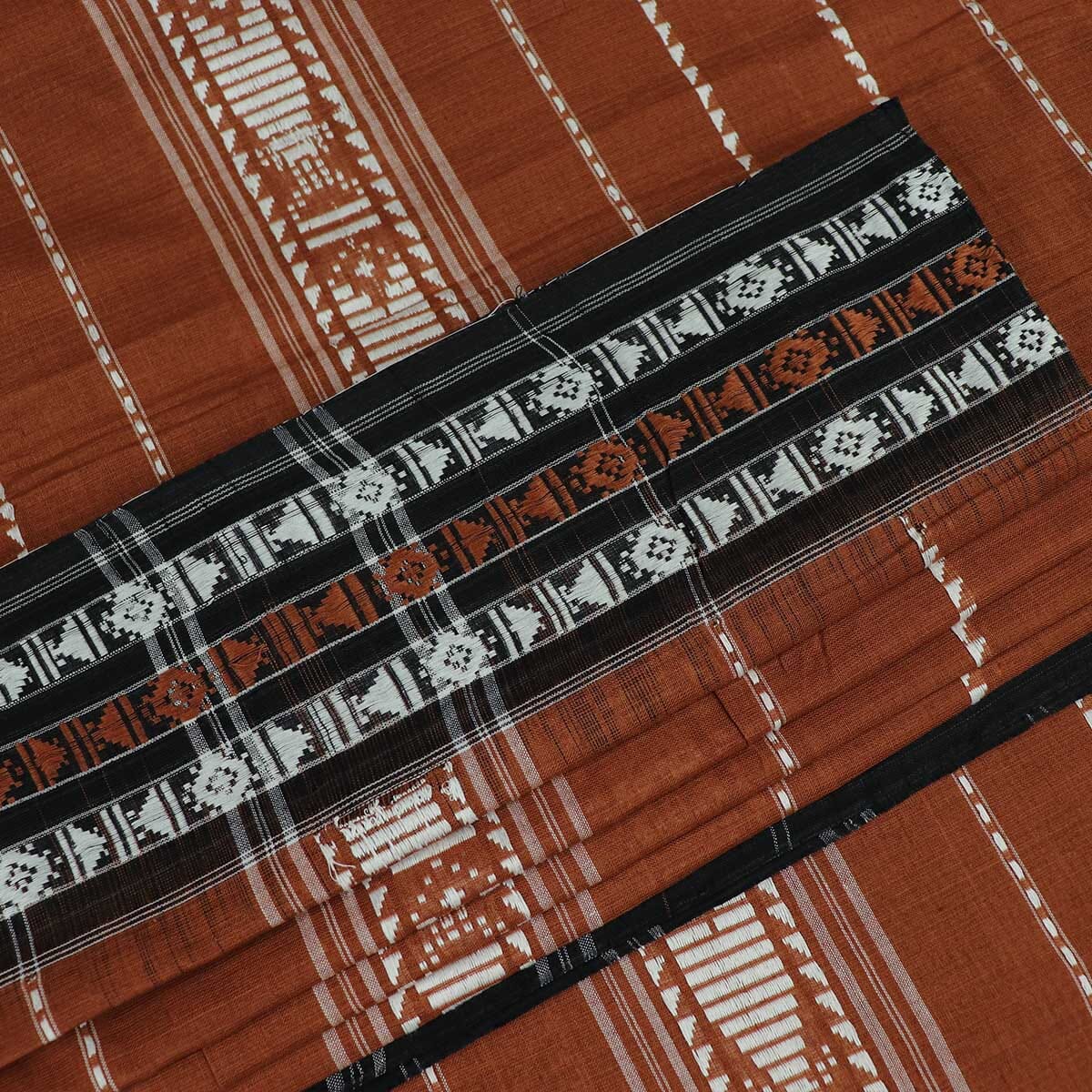 Handloom Habaspuri Cotton Ikkat Saree Handloom Saree_Cotton Priyadarshini Handloom 