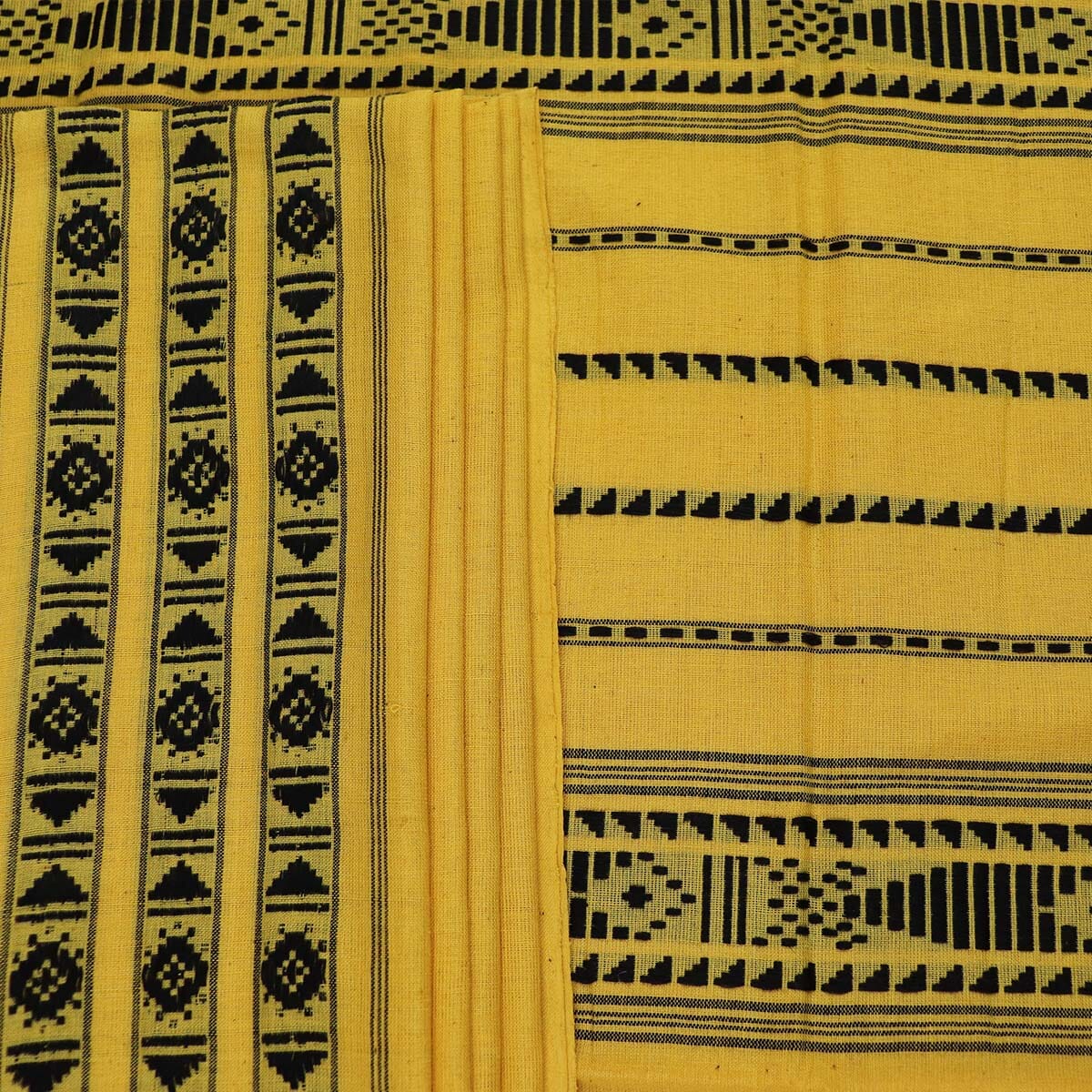 Handloom Habaspuri Cotton Ikkat Saree Handloom Saree_Cotton Priyadarshini Handloom 