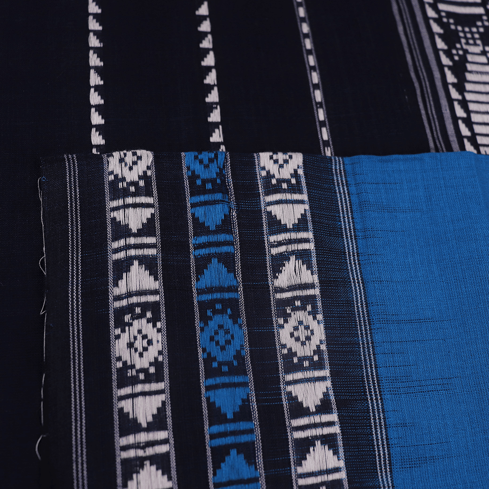 Handloom Habaspuri Cotton Ikkat Saree Handloom Saree_Cotton Priyadarshini Handloom 