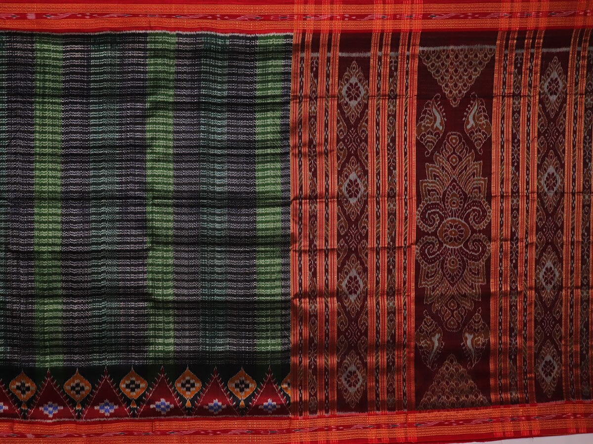 Handloom Khandua Silk Ikat Saree Handloom Saree_Khandua Silk Priyadarshini Handloom 