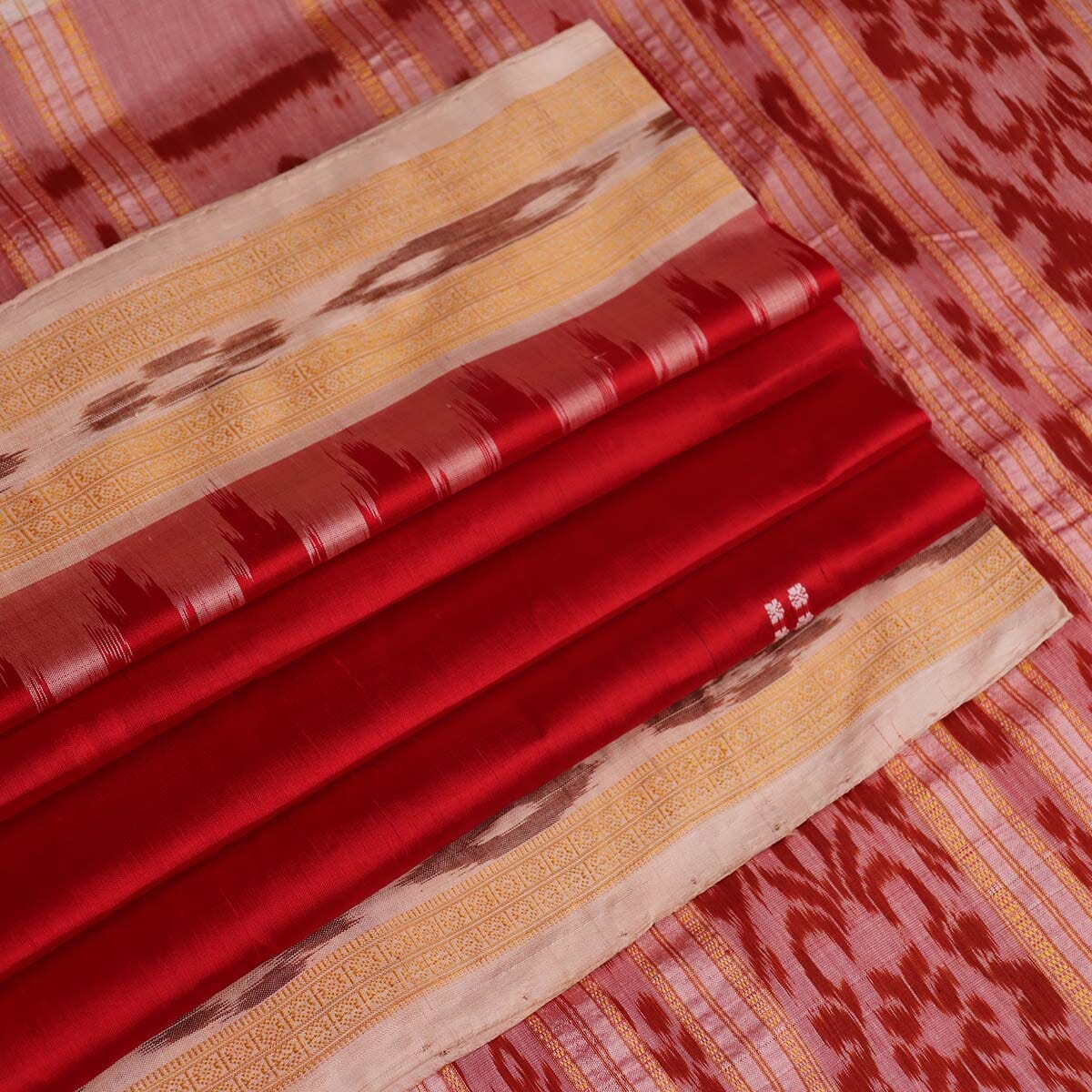 Handloom Khandua Silk Ikat Saree Handloom Saree_Khandua Silk Priyadarshini Handloom 