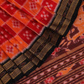 ହ୍ୟାଣ୍ଡଲୁମ୍ ଖଣ୍ଡୁଆ ସିଲ୍କ ଇକାଟ ସାରୀ |