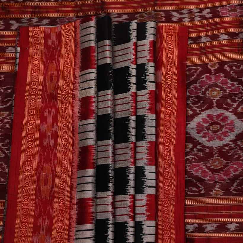 Khandua weave detail