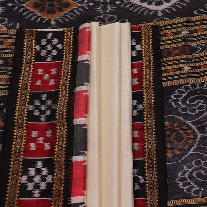 Handloom Khandua Silk Ikat Saree Handloom Saree_Khandua Silk Priyadarshini Handloom 