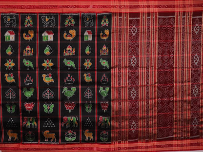 Handloom Khandua Silk Ikat Saree Handloom Saree_Khandua Silk Priyadarshini Handloom 