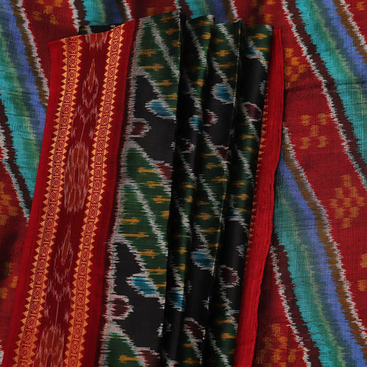 Handloom Khandua Silk Ikat Saree Handloom Saree_Khandua Silk Priyadarshini Handloom 