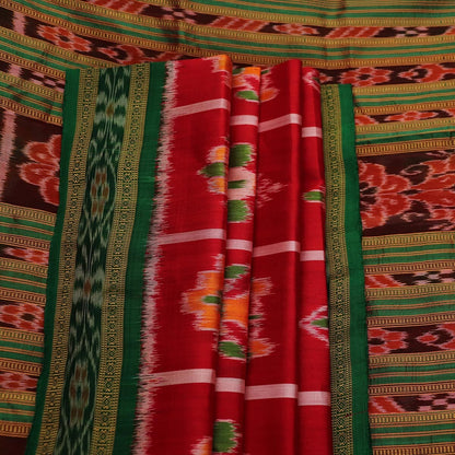 Handloom Khandua Silk Ikat Saree Handloom Saree_Khandua Silk Priyadarshini Handloom 