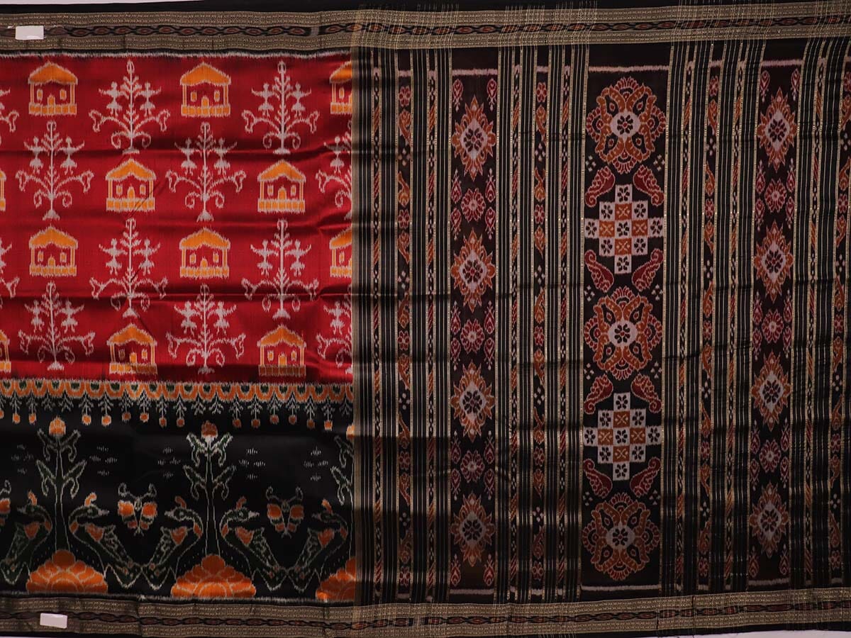 Handloom Khandua Silk Ikat Saree Handloom Saree_Khandua Silk Priyadarshini Handloom 