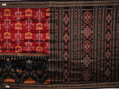 Handloom Khandua Silk Ikat Saree Handloom Saree_Khandua Silk Priyadarshini Handloom 