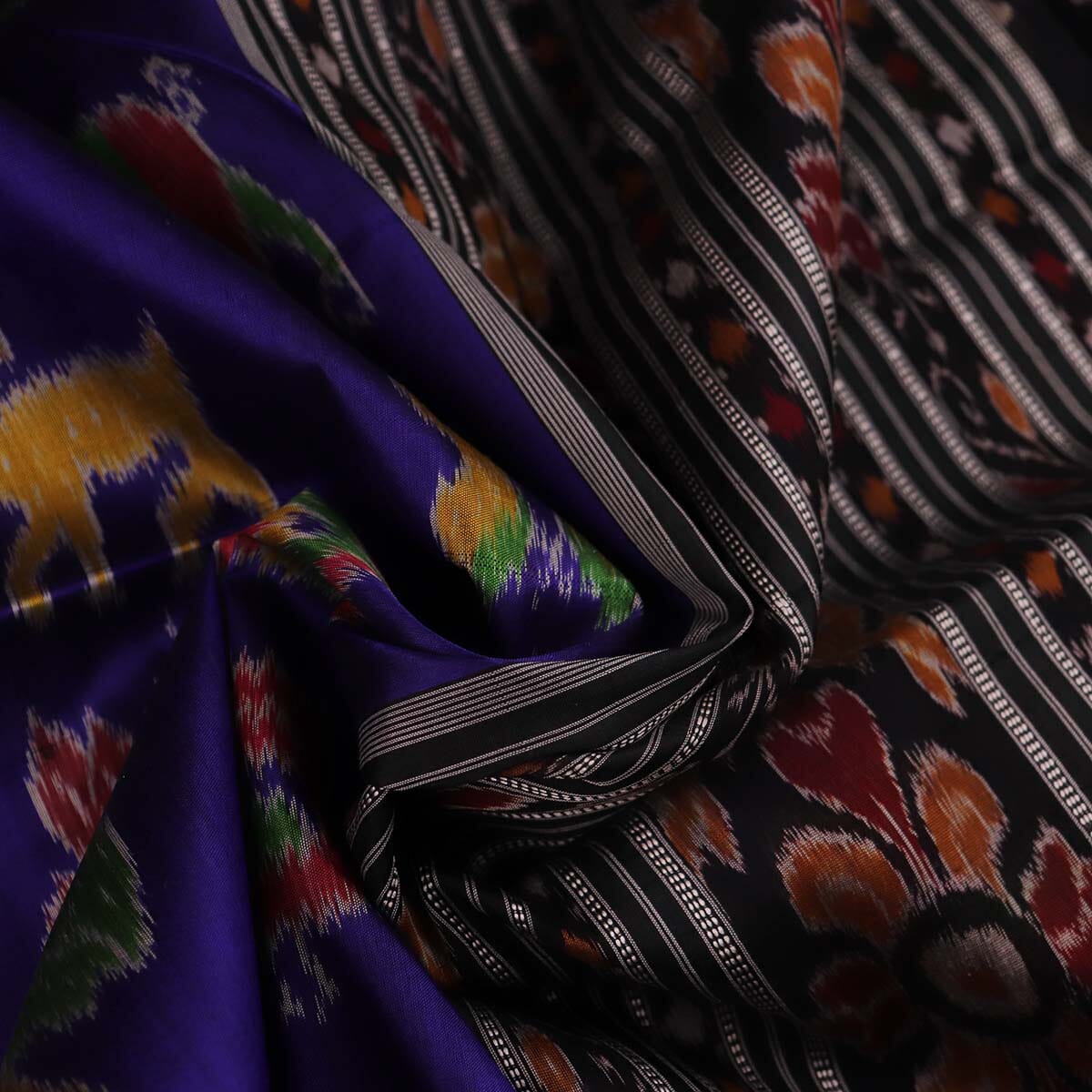 Handloom Khandua Silk Ikat Saree Handloom Saree_Khandua Silk Priyadarshini Handloom 