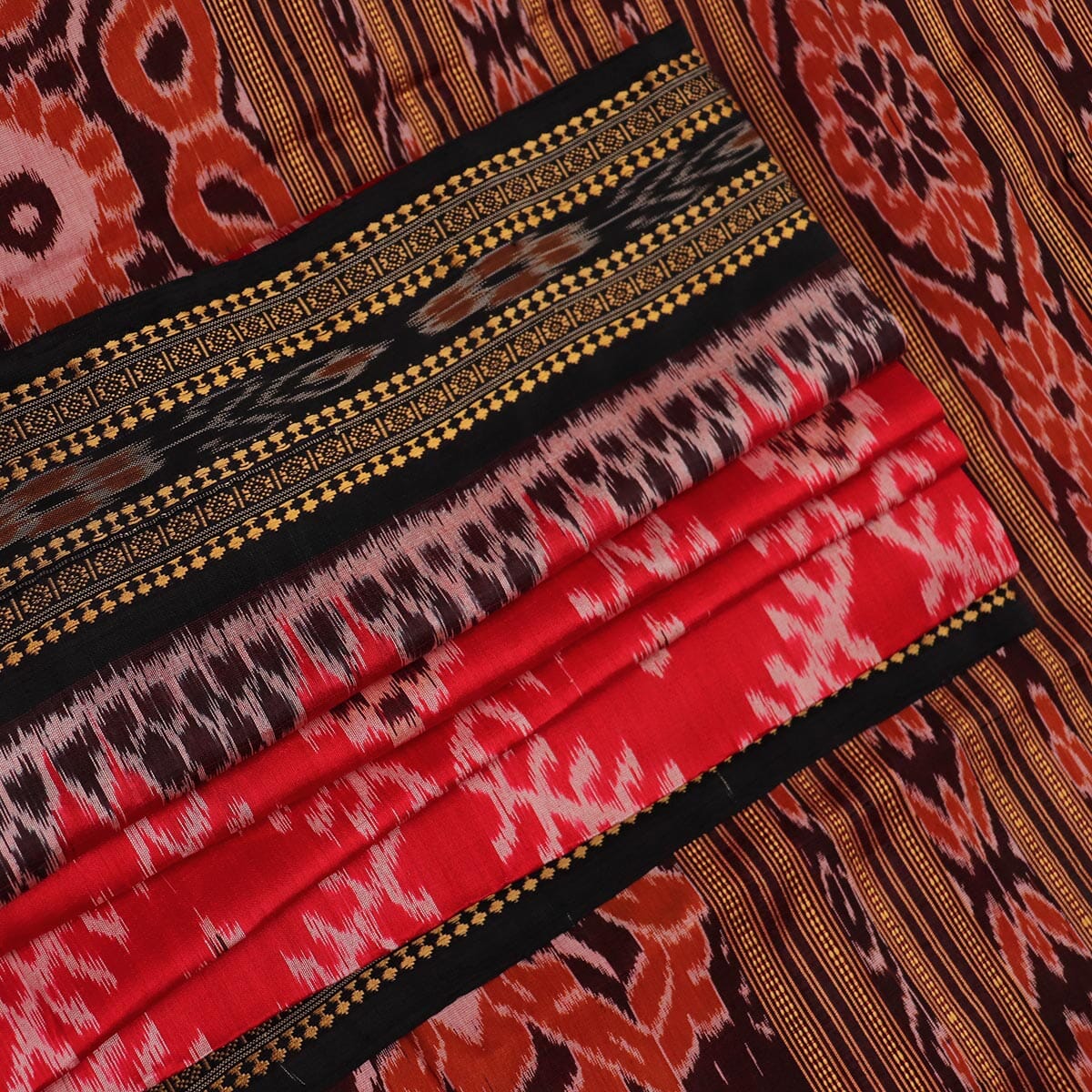 Handloom Khandua Silk Ikat Saree Handloom Saree_Khandua Silk Priyadarshini Handloom 