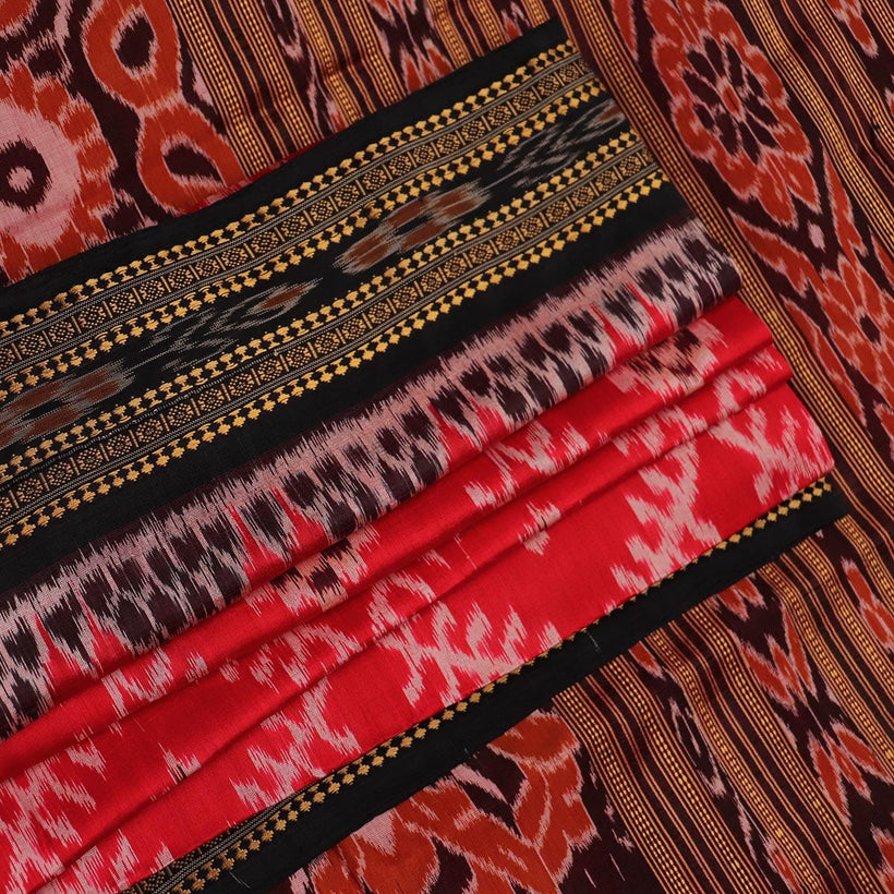 Khandua weave detail