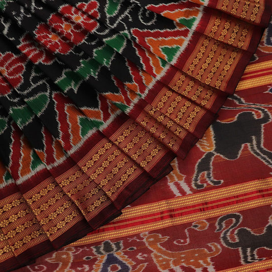 Handloom Khandua Silk Ikat Saree Handloom Saree_Khandua Silk Priyadarshini Handloom 