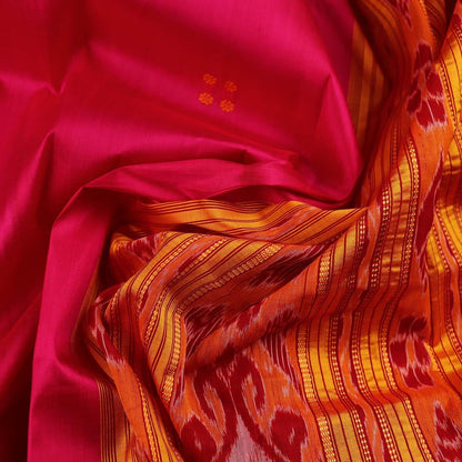 Handloom Khandua Silk Ikat Saree Handloom Saree_Khandua Silk Priyadarshini Handloom 
