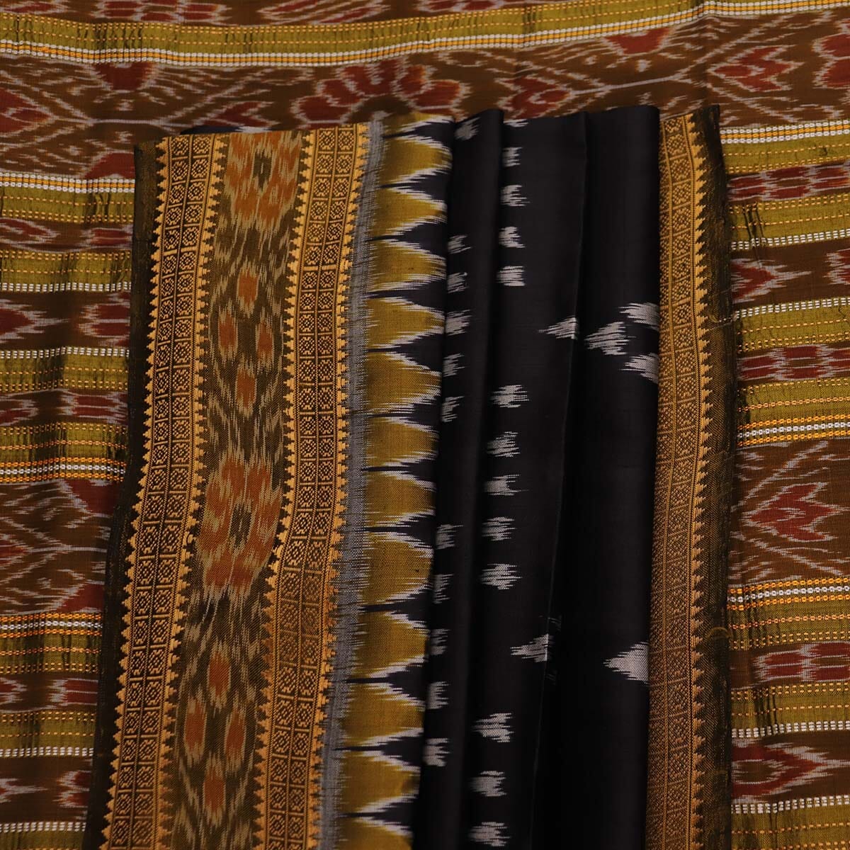 Handloom Khandua Silk Ikat Saree Handloom Saree_Khandua Silk Priyadarshini Handloom 