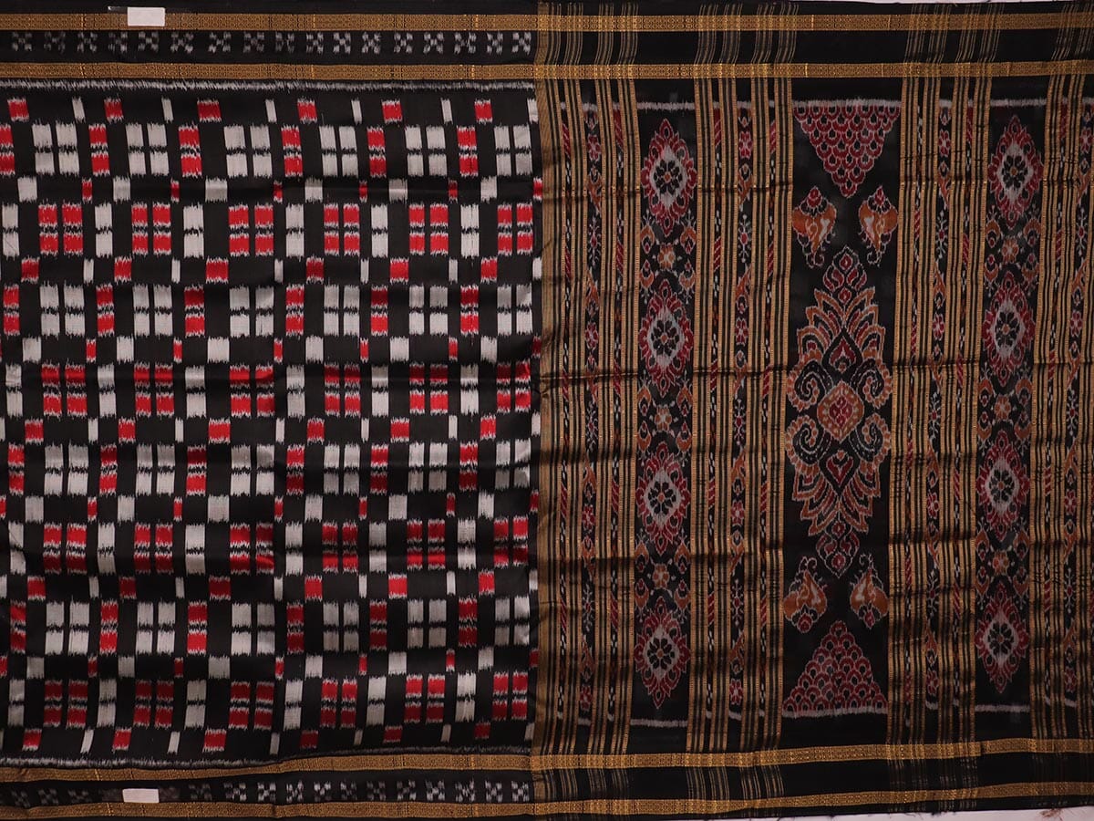 Handloom Khandua Silk Ikat Saree Handloom Saree_Khandua Silk Priyadarshini Handloom 