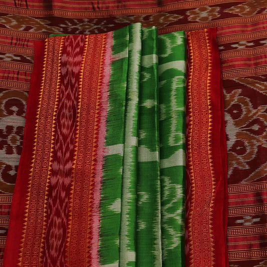 Handloom Khandua Silk Ikat Saree Handloom Saree_Khandua Silk Priyadarshini Handloom 