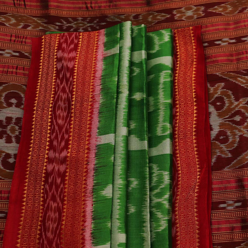 Khandua weave detail