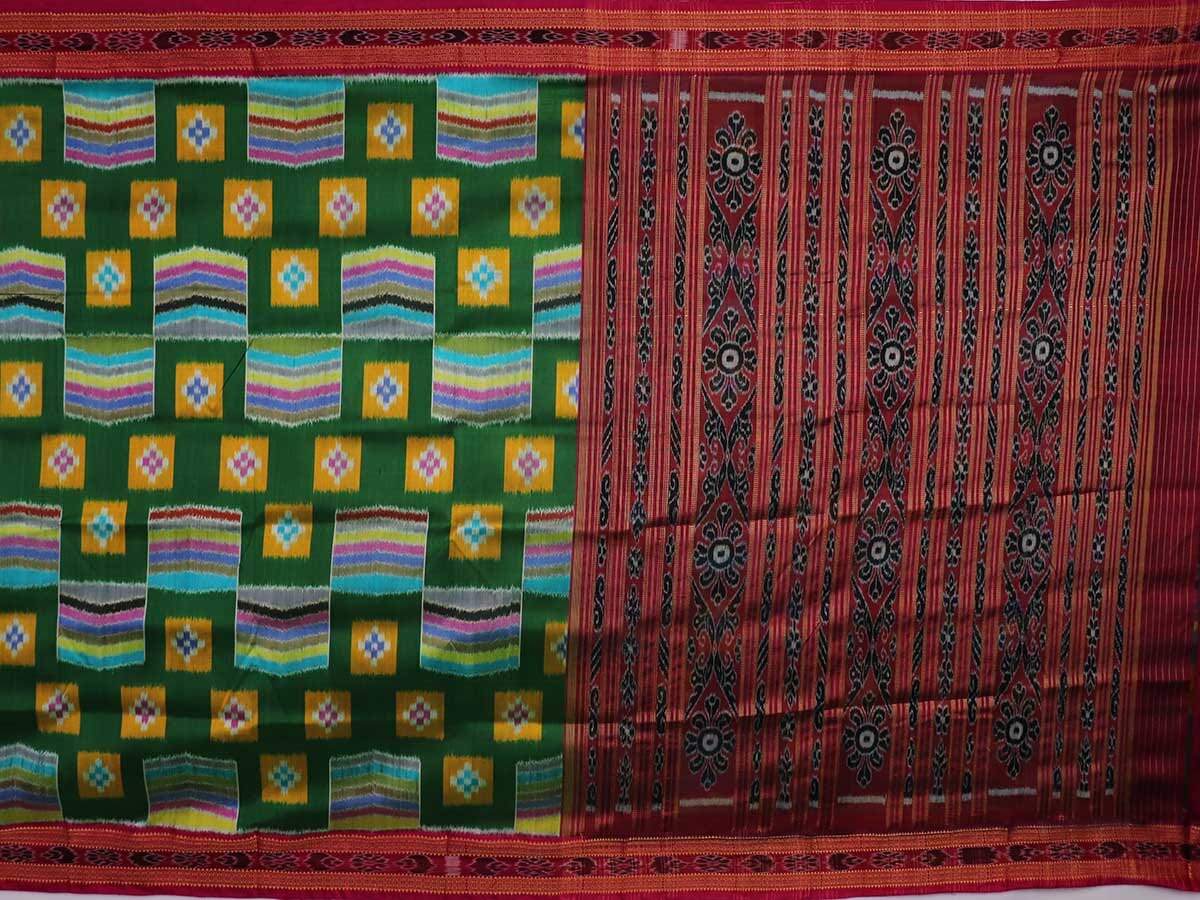 Handloom Khandua Silk Ikat Saree Handloom Saree_Khandua Silk Priyadarshini Handloom 