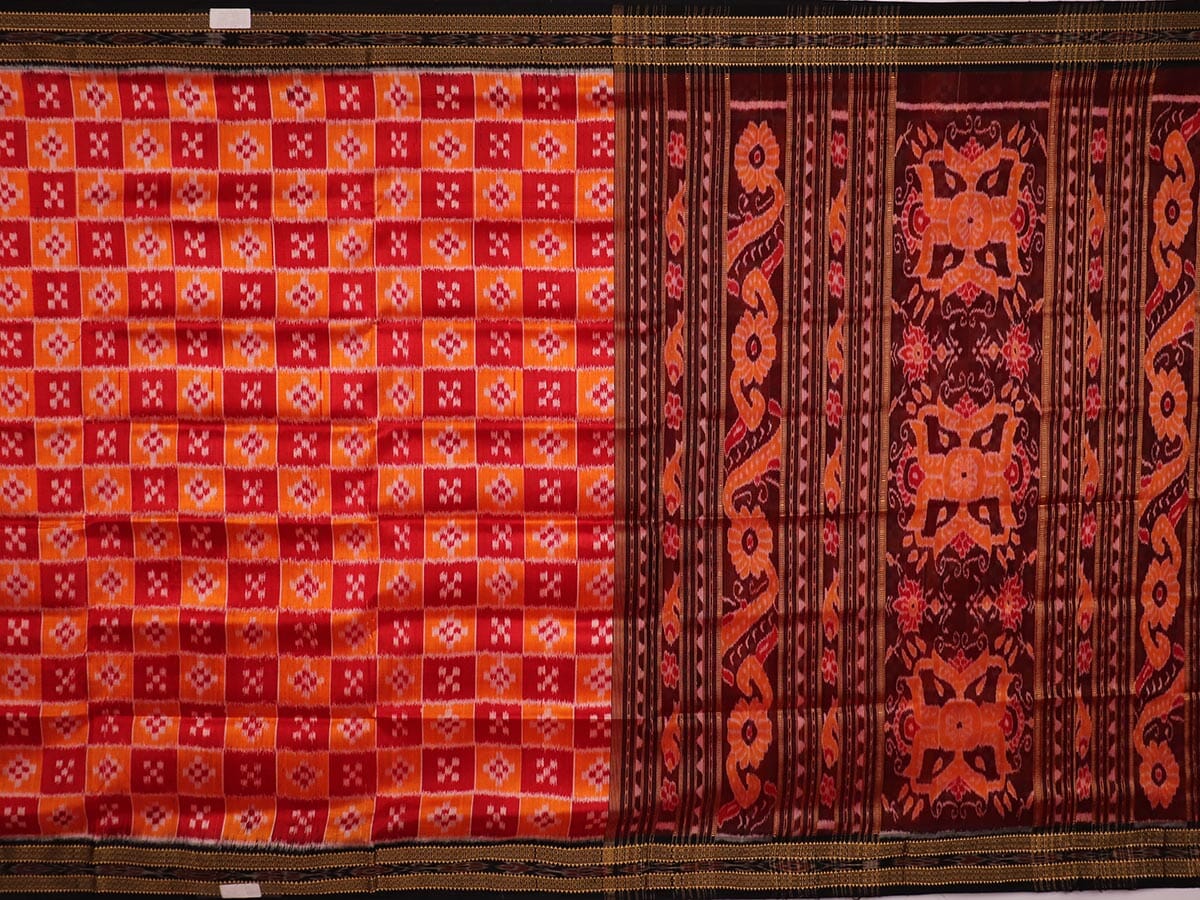 Handloom Khandua Silk Ikat Saree Handloom Saree_Khandua Silk Priyadarshini Handloom 