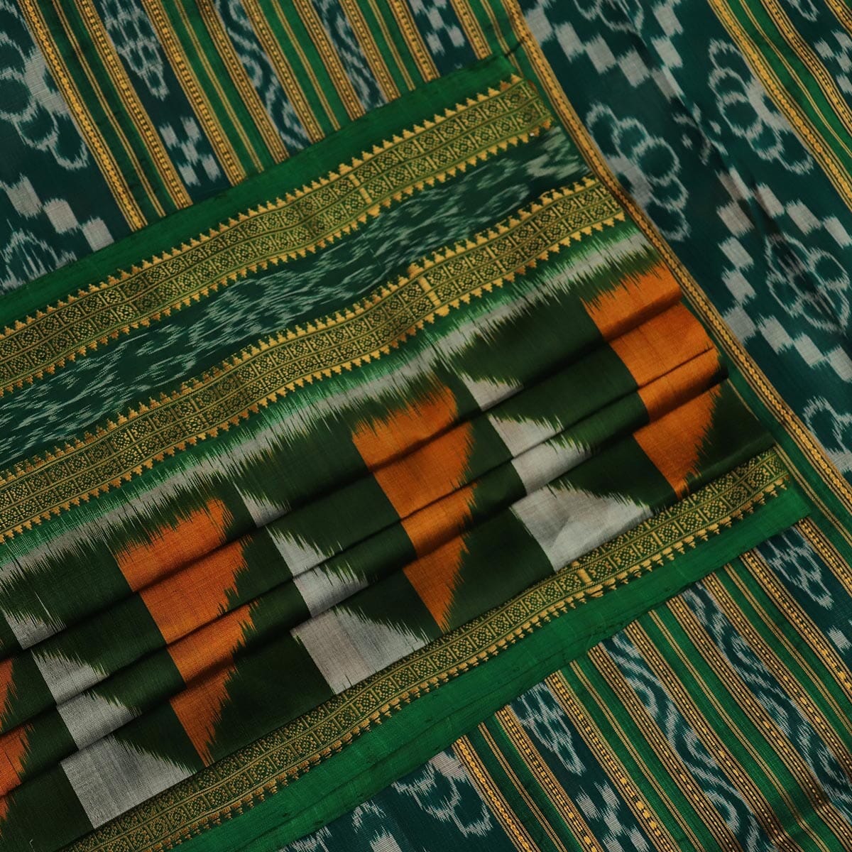 Handloom Khandua Silk Ikat Saree Handloom Saree_Khandua Silk Priyadarshini Handloom 