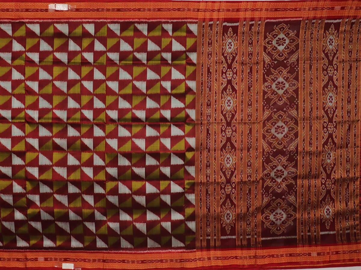 Handloom Khandua Silk Ikat Saree Handloom Saree_Khandua Silk Priyadarshini Handloom 