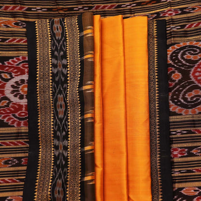 Handloom Khandua Silk Ikat Saree Handloom Saree_Khandua Silk Priyadarshini Handloom 