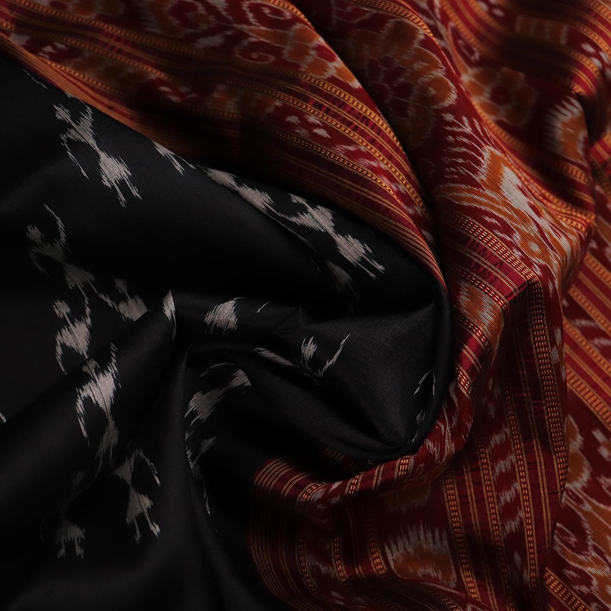 Handloom Khandua Silk Ikat Saree Handloom Saree_Khandua Silk Priyadarshini Handloom 