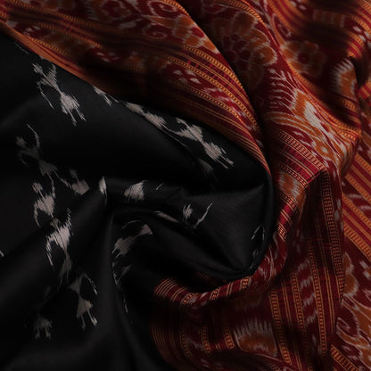 Handloom Khandua Silk Ikat Saree Handloom Saree_Khandua Silk Priyadarshini Handloom 