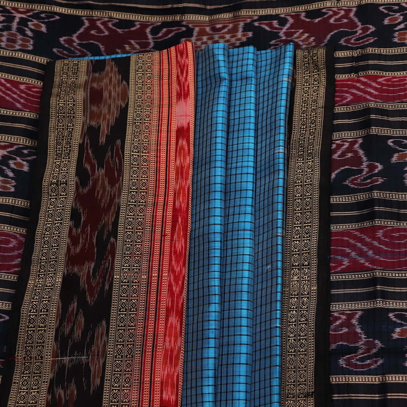 Khandua weave detail