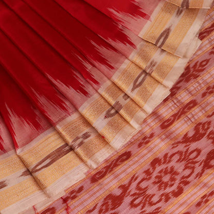 Handloom Khandua Silk Ikat Saree Handloom Saree_Khandua Silk Priyadarshini Handloom 