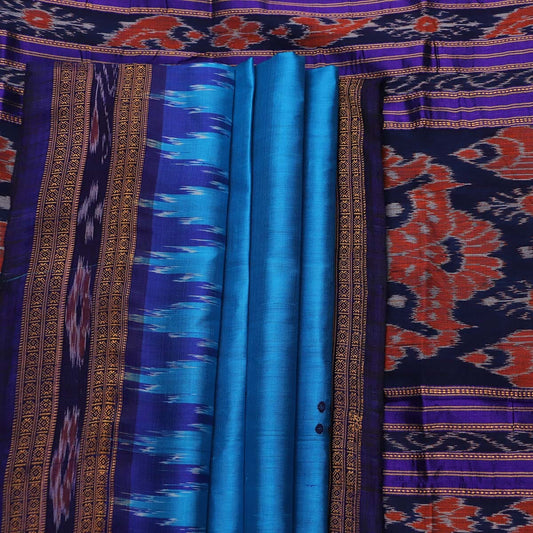 Handloom Khandua Silk Ikat Saree Handloom Saree_Khandua Silk Priyadarshini Handloom 