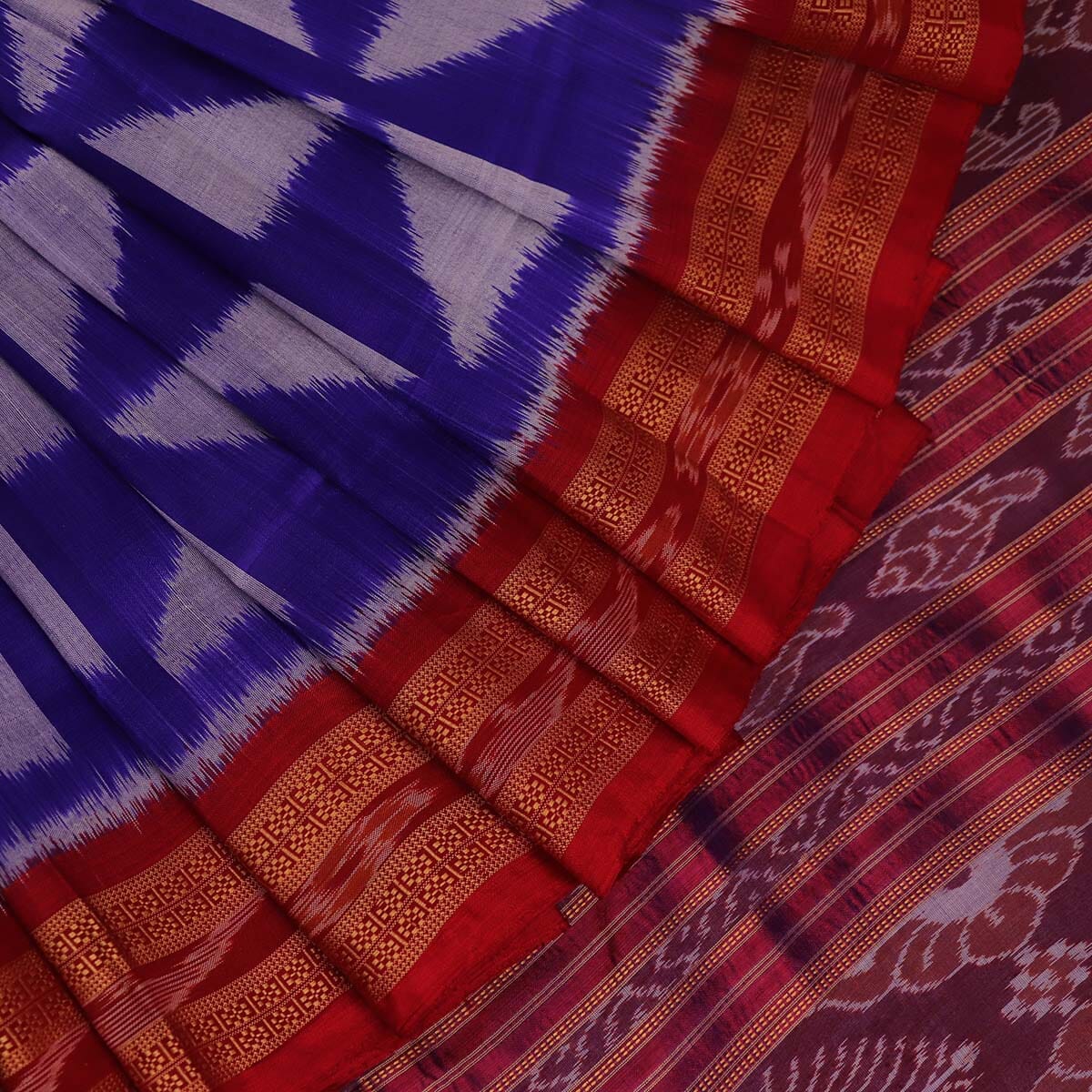 Handloom Khandua Silk Ikat Saree Handloom Saree_Khandua Silk Priyadarshini Handloom 