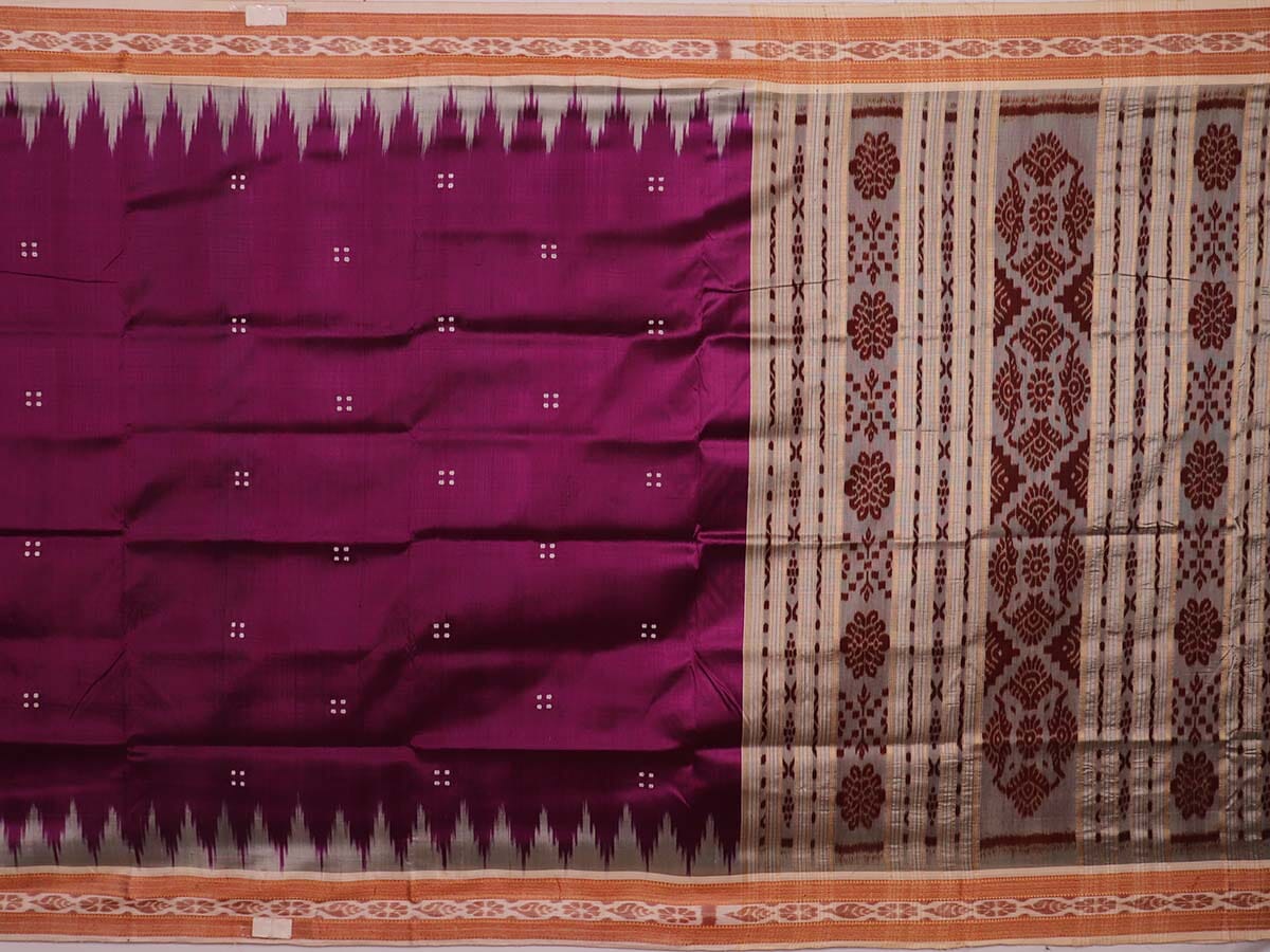 Handloom Khandua Silk Ikat Saree Handloom Saree_Khandua Silk Priyadarshini Handloom 