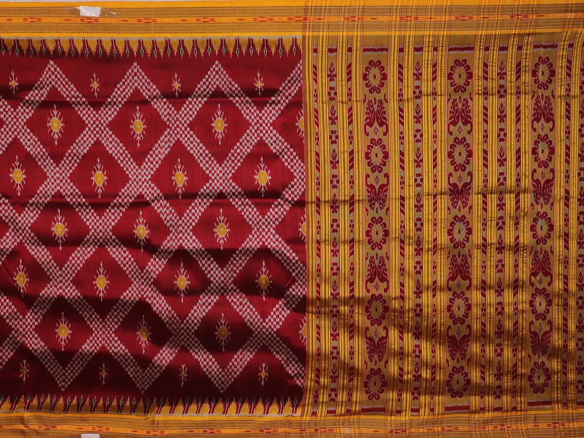 Handloom Khandua Silk Ikat Saree Handloom Saree_Khandua Silk Priyadarshini Handloom 