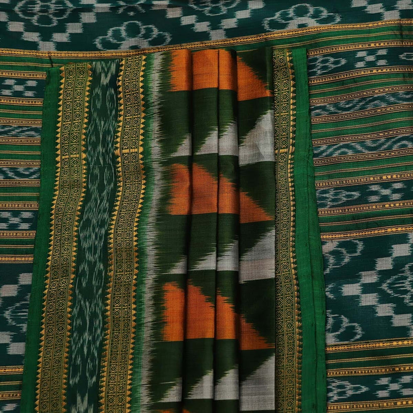 Khandua weave detail
