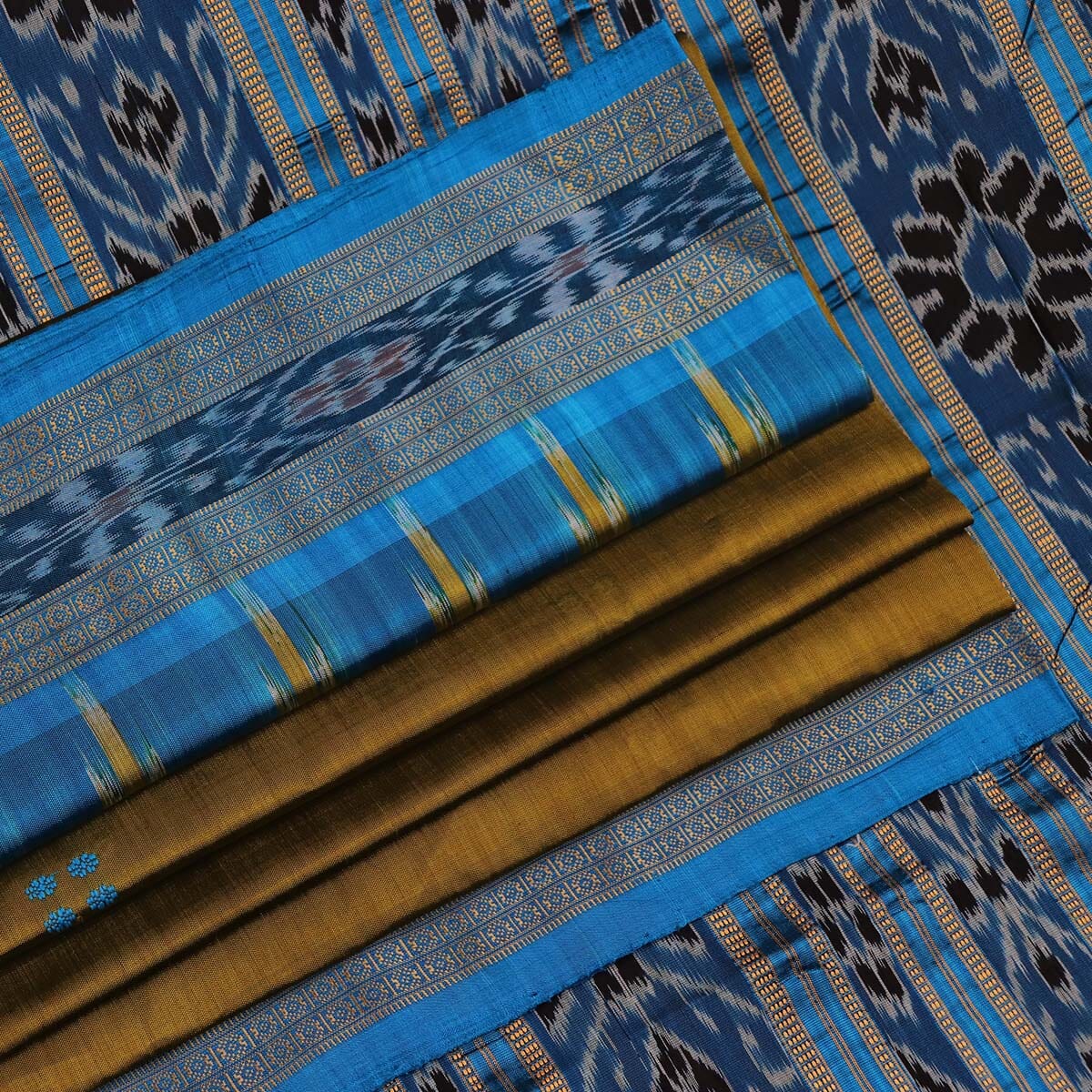 Handloom Khandua Silk Ikat Saree Handloom Saree_Khandua Silk Priyadarshini Handloom 