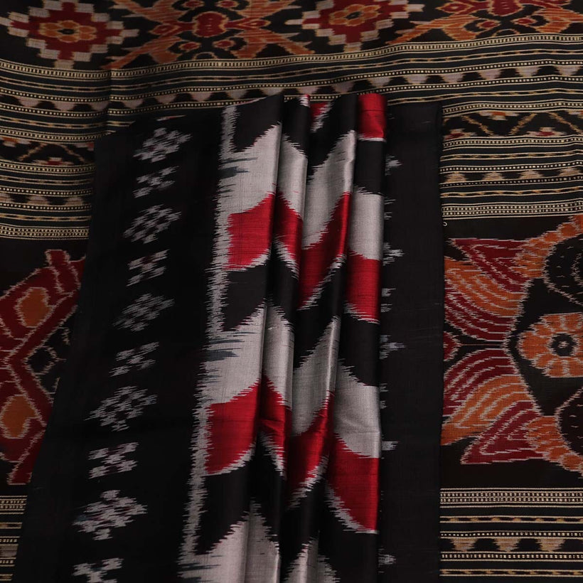 Khandua weave detail