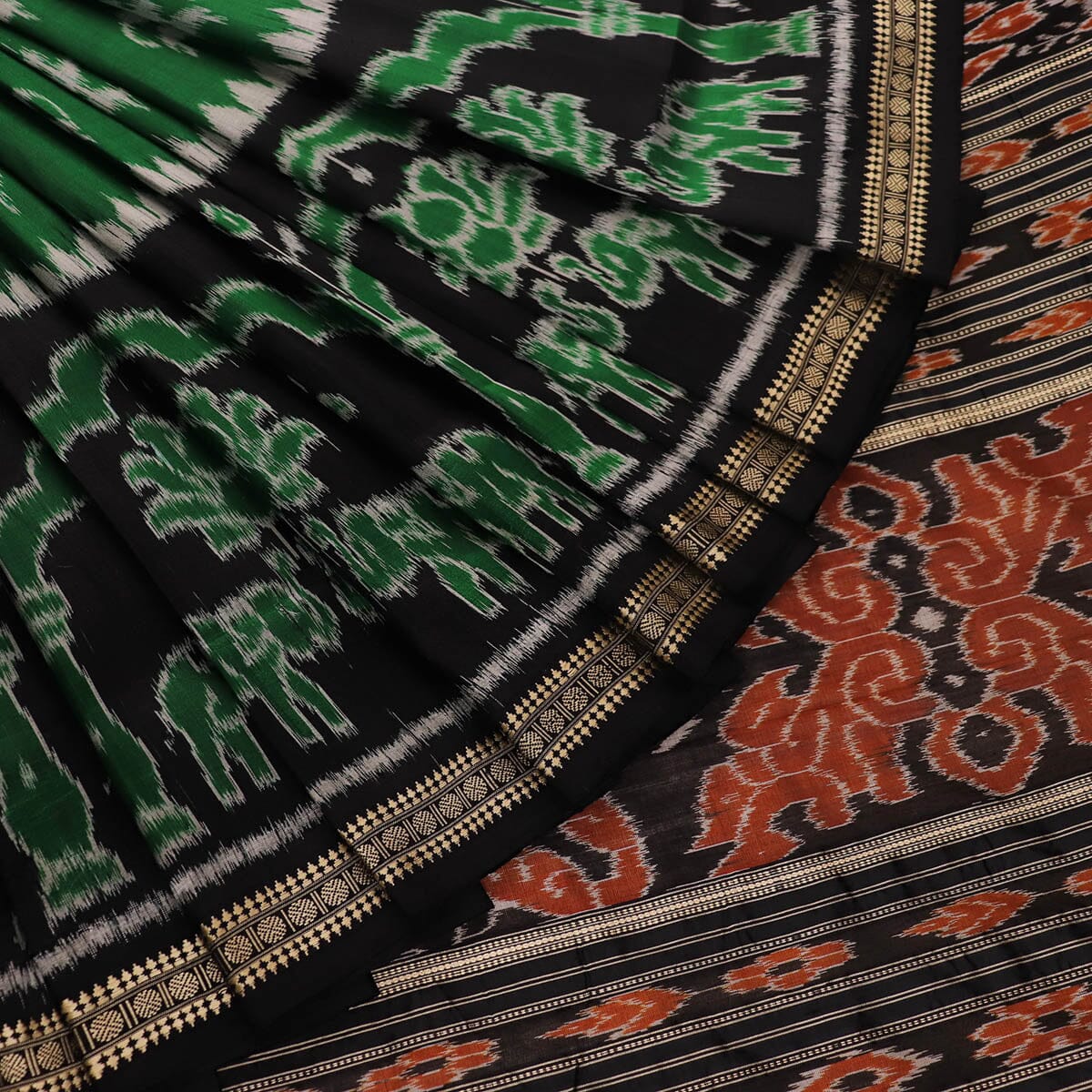 Handloom Khandua Silk Ikat Saree Handloom Saree_Khandua Silk Priyadarshini Handloom 