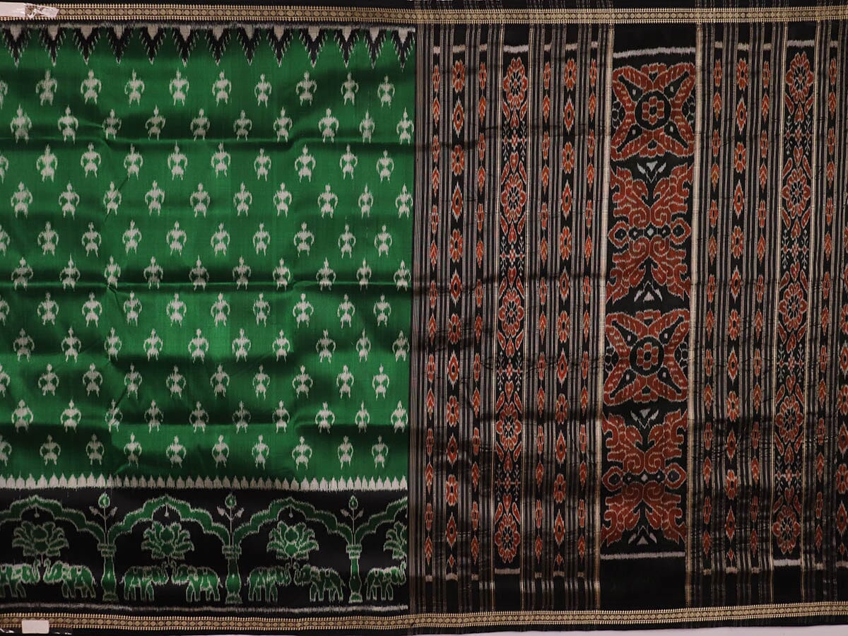 Handloom Khandua Silk Ikat Saree Handloom Saree_Khandua Silk Priyadarshini Handloom 