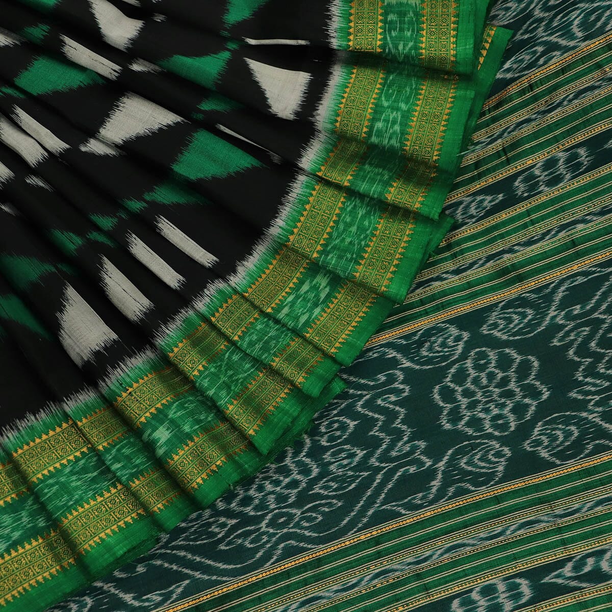 Handloom Khandua Silk Ikat Saree Handloom Saree_Khandua Silk Priyadarshini Handloom 