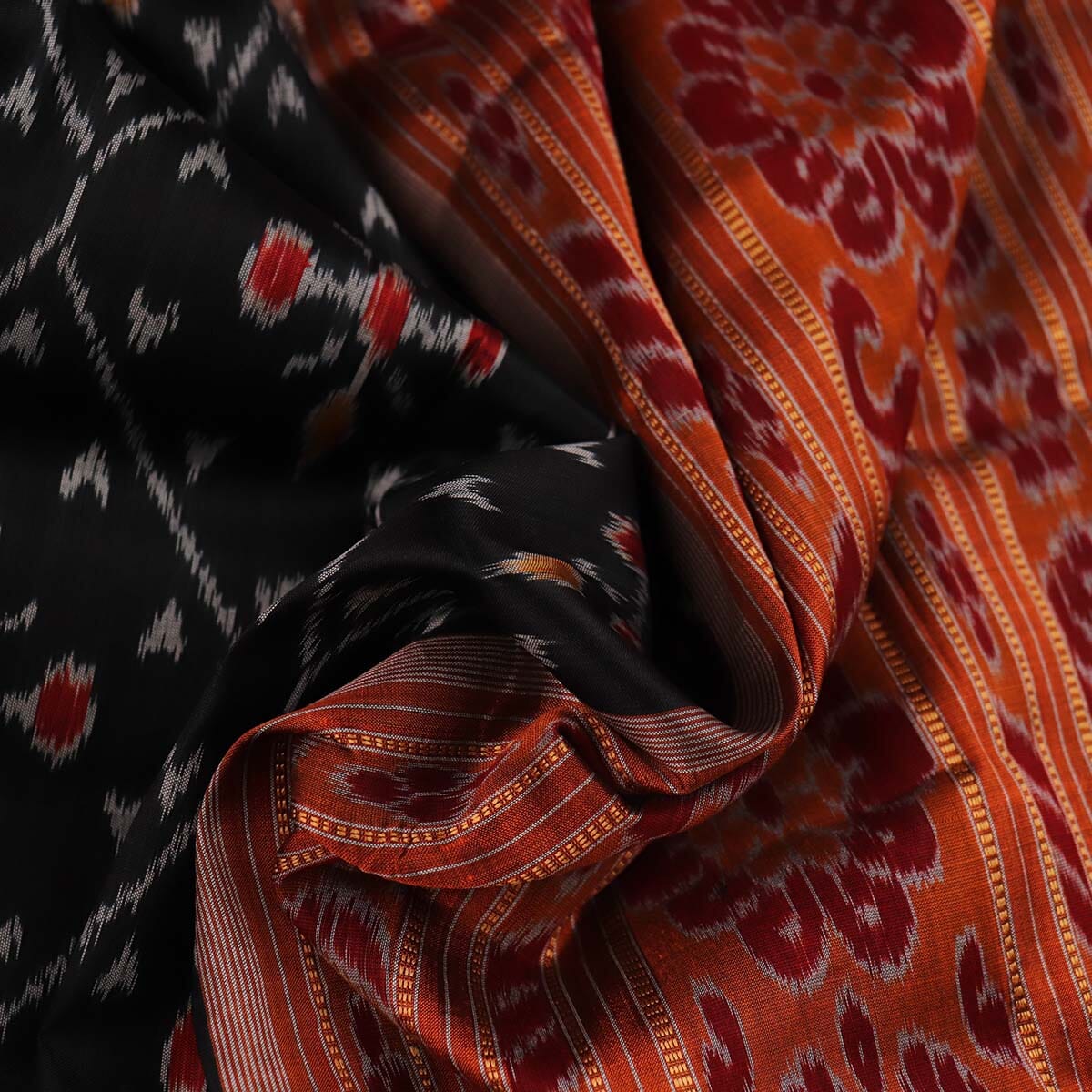 Handloom Khandua Silk Ikat Saree Handloom Saree_Khandua Silk Priyadarshini Handloom 