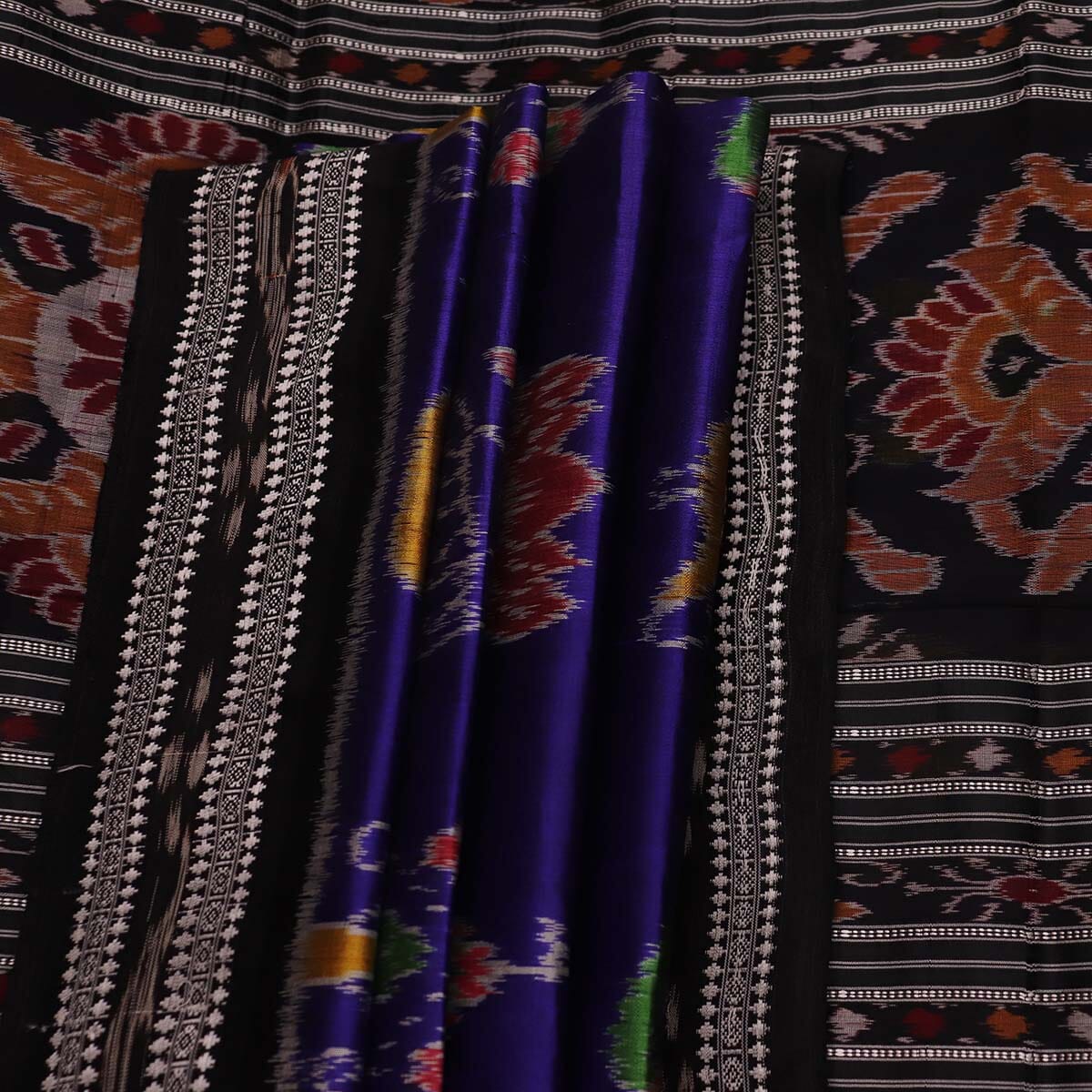 Handloom Khandua Silk Ikat Saree Handloom Saree_Khandua Silk Priyadarshini Handloom 